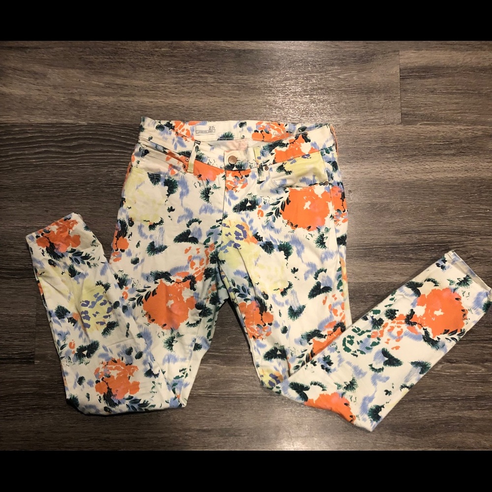 Floral Legging Jeans